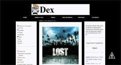 Desktop Screenshot of dexterdown.blogspot.com