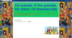 Desktop Screenshot of hi5australia.blogspot.com