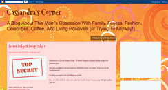 Desktop Screenshot of cassandrazcorner.blogspot.com