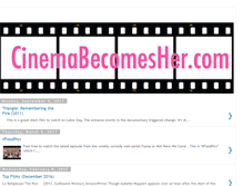 Tablet Screenshot of cinemabecomesher.blogspot.com