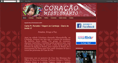 Desktop Screenshot of coracaomissionariocamboja.blogspot.com