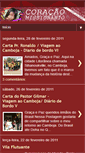 Mobile Screenshot of coracaomissionariocamboja.blogspot.com