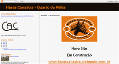 Desktop Screenshot of harascanastraqm.blogspot.com