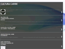 Tablet Screenshot of culturacaribena.blogspot.com