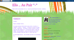 Desktop Screenshot of elisaupair.blogspot.com