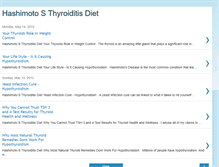 Tablet Screenshot of hashimotosthyroiditisdiet.blogspot.com