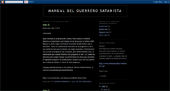 Desktop Screenshot of guerrasatanica.blogspot.com