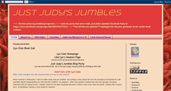 Desktop Screenshot of justjudysjumbles.blogspot.com