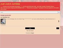 Tablet Screenshot of justjudysjumbles.blogspot.com