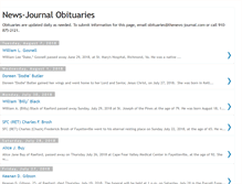 Tablet Screenshot of news-journaldeaths.blogspot.com