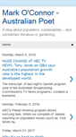 Mobile Screenshot of markoconnor-australianpoet.blogspot.com
