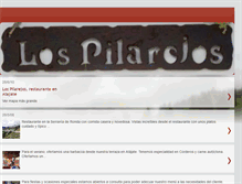Tablet Screenshot of lospilarejos.blogspot.com