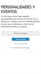 Mobile Screenshot of personalidadesyeventos.blogspot.com