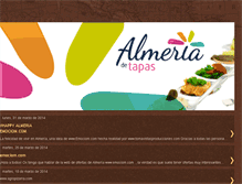 Tablet Screenshot of almeriadetapas.blogspot.com
