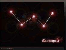 Tablet Screenshot of cassiopeia501.blogspot.com