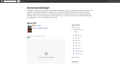 Desktop Screenshot of danevansdesign.blogspot.com