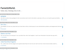 Tablet Screenshot of fameusworld.blogspot.com