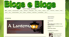 Desktop Screenshot of blogs-e-blogs.blogspot.com