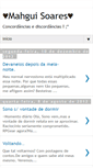 Mobile Screenshot of mahguisoares.blogspot.com