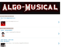 Tablet Screenshot of algo-musical.blogspot.com