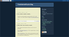 Desktop Screenshot of freeinternetpuzzle.blogspot.com