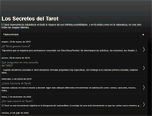 Tablet Screenshot of lossecretosdeltarot.blogspot.com