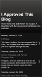 Mobile Screenshot of iapprovedthisblog.blogspot.com