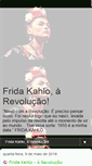 Mobile Screenshot of fridakahloteatro.blogspot.com