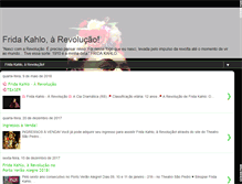 Tablet Screenshot of fridakahloteatro.blogspot.com