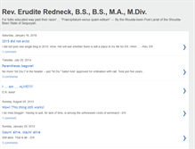 Tablet Screenshot of eruditeredneck.blogspot.com