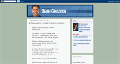 Desktop Screenshot of deangraziosi-blog.blogspot.com