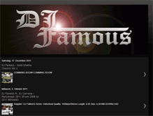 Tablet Screenshot of dj-famous.blogspot.com