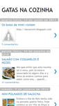 Mobile Screenshot of gatasnacozinha.blogspot.com