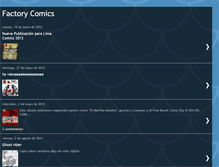 Tablet Screenshot of factorycomics.blogspot.com