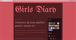 Desktop Screenshot of girlssssdiary.blogspot.com