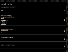 Tablet Screenshot of musiciasis.blogspot.com