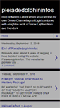 Mobile Screenshot of pleiadedolphininfos.blogspot.com