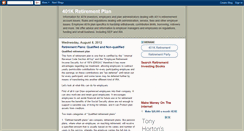 Desktop Screenshot of 401k-retirement-account.blogspot.com