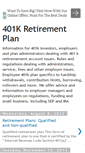 Mobile Screenshot of 401k-retirement-account.blogspot.com