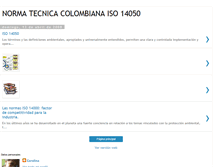 Tablet Screenshot of ntciso14050.blogspot.com
