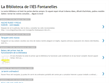 Tablet Screenshot of bibliotecafontanelles.blogspot.com