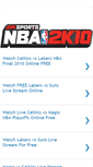 Mobile Screenshot of nba247tv.blogspot.com