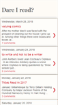 Mobile Screenshot of dareiread.blogspot.com