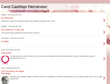Tablet Screenshot of carolcastillejo.blogspot.com
