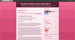 Desktop Screenshot of kmn-ugm.blogspot.com