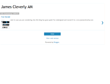 Tablet Screenshot of jamescleverly.blogspot.com