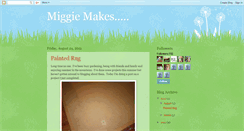 Desktop Screenshot of miggiemakes.blogspot.com