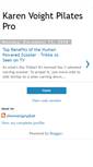 Mobile Screenshot of karen-voight-pilates-probjkttipyyqk.blogspot.com