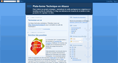 Desktop Screenshot of plate-forme-technique-alsace.blogspot.com
