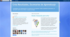 Desktop Screenshot of crearesultados.blogspot.com